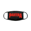 Pantera Face Mask: Logo (Black)