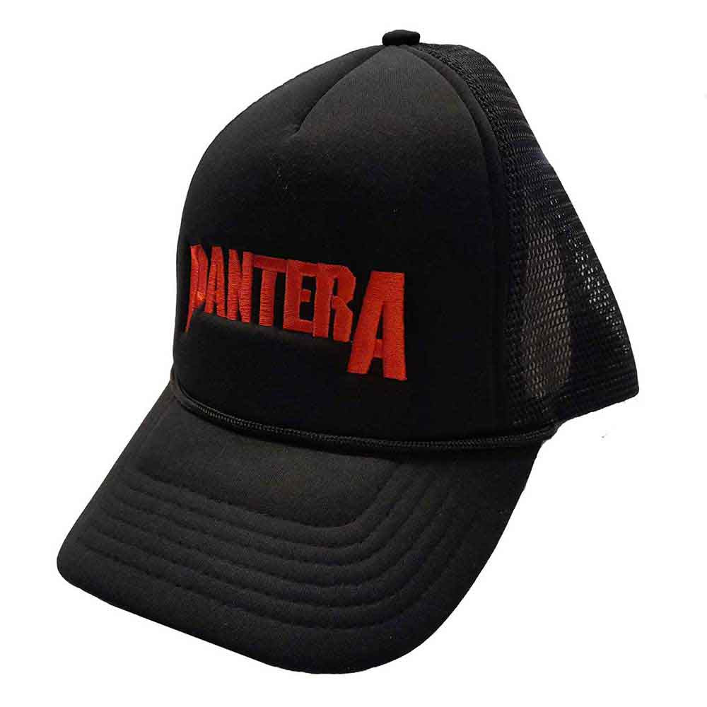 Pantera Unisex Mesh Back Cap: Logo (Black)