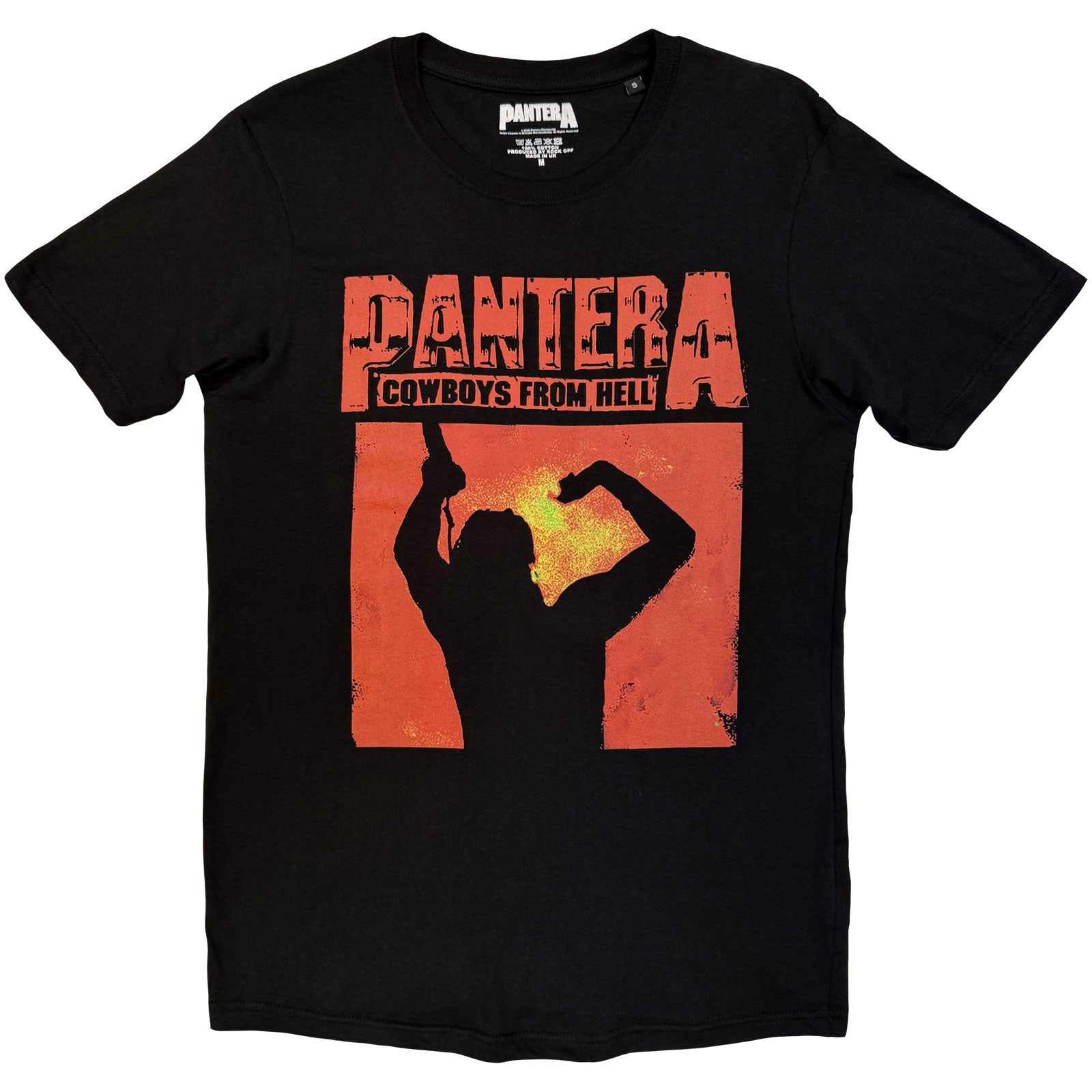 Pantera Unisex T-Shirt: Cowboys From Hell (Black)