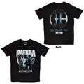 Pantera Unisex T-Shirt: Cowboys From Hell Tour '25 (Black) (Back Print)