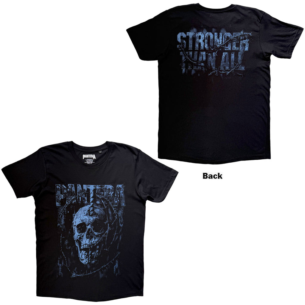 Pantera Unisex T-Shirt: Stronger Than All (Black) (Back Print)