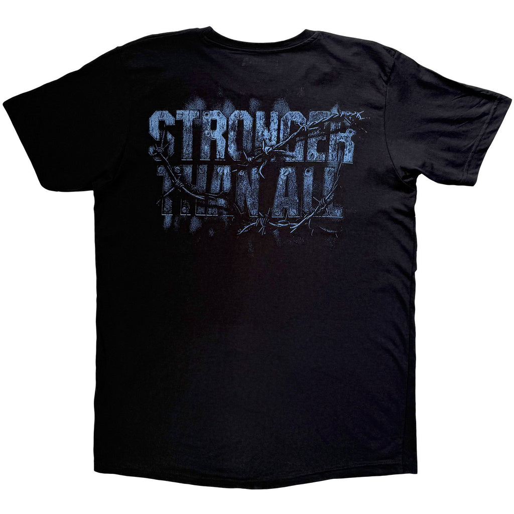 Pantera Unisex T-Shirt: Stronger Than All (Black) (Back Print)