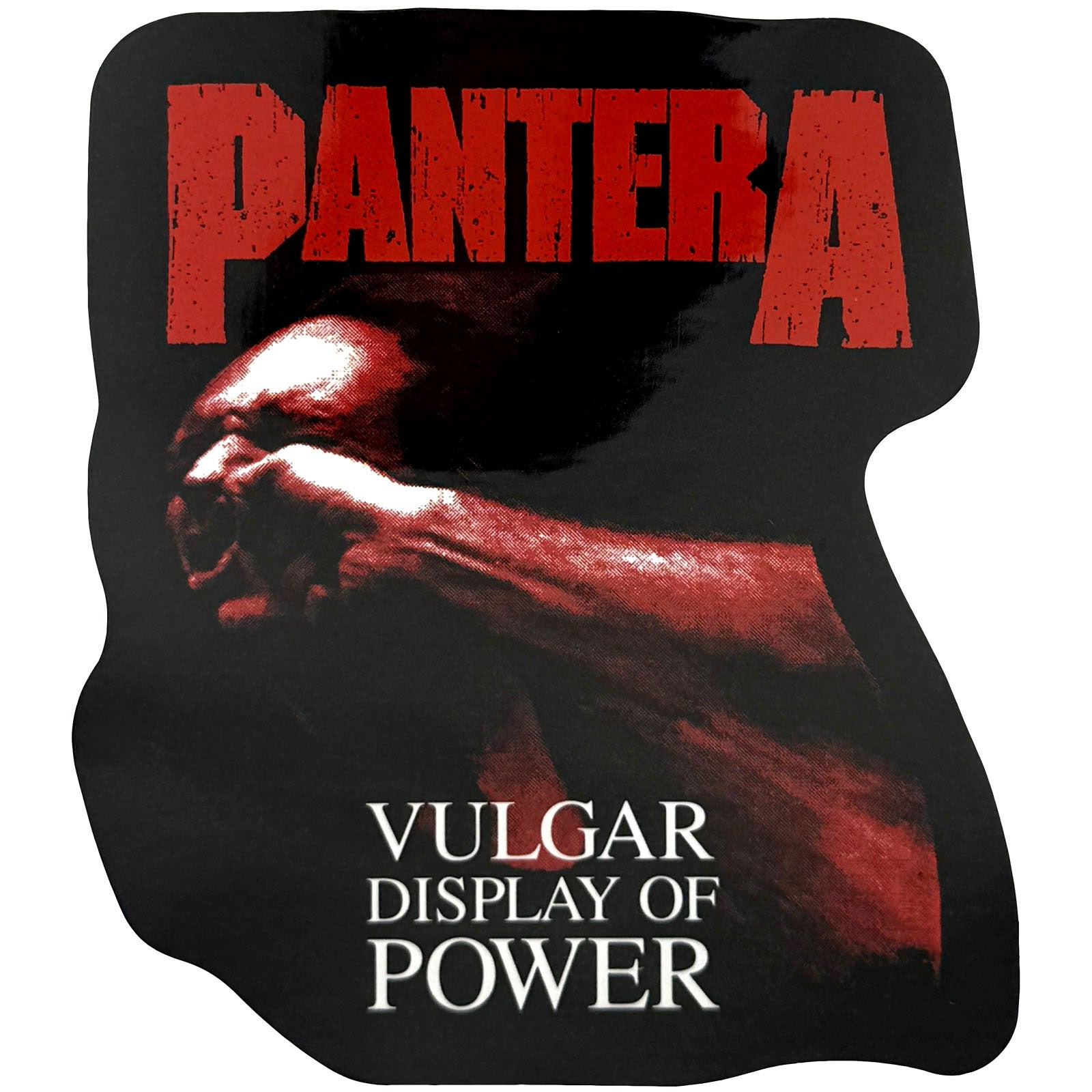 Pantera Sticker: Red Vulgar