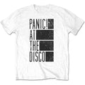 Panic! At The Disco Unisex T-Shirt: Bars (White)