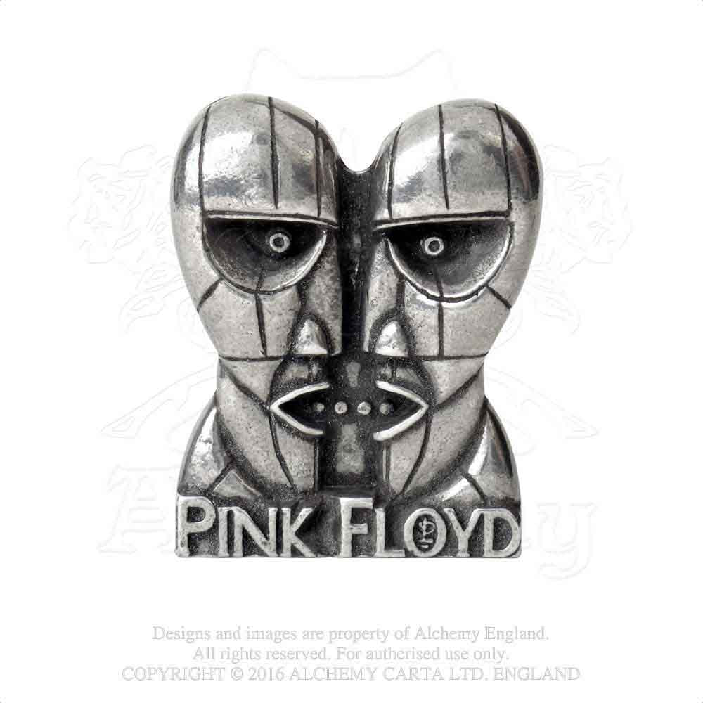 Pink Floyd Pin Badge: Division Bell Heads