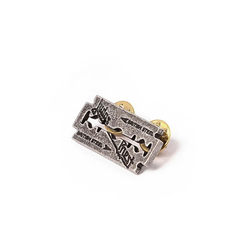 Judas Priest Pin Badge: Razorblade