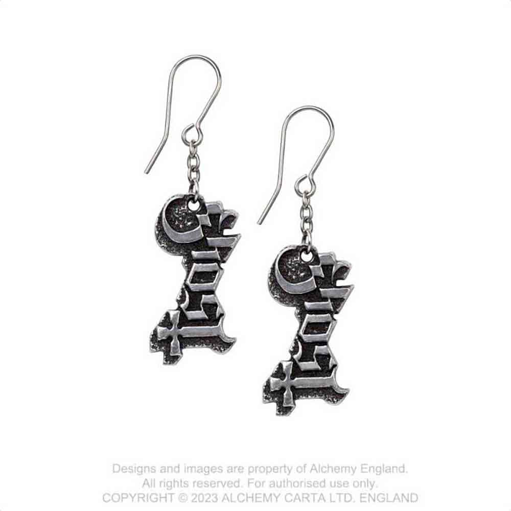 Ghost Earrings: Logo