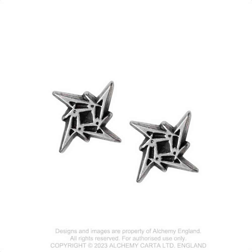 Metallica Earrings: Ninja Star