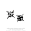 Metallica Earrings: Ninja Star
