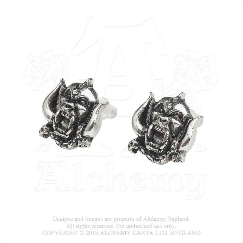 Motorhead Stud Earrings: War Pig