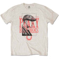 Peaky Blinders Unisex T-Shirt: Red Logo Tommy (Sand)