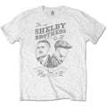 Peaky Blinders Unisex T-Shirt: Shelby Brothers Circle Faces (White)
