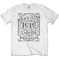 Peaky Blinders Unisex T-Shirt: Garrison Pub (White)