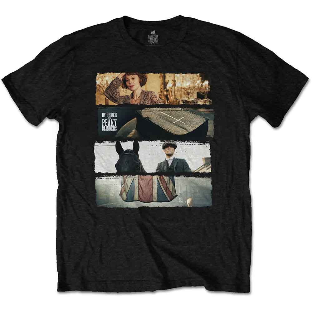 Peaky Blinders Unisex T-Shirt: Slices (Black)