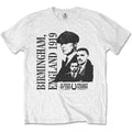 Peaky Blinders Unisex T-Shirt: England 1919 (White)