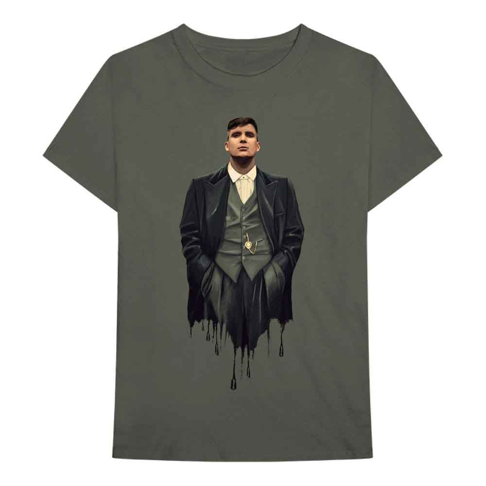 Peaky Blinders Unisex T-Shirt: Dripping Tommy (Green)