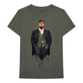Peaky Blinders Unisex T-Shirt: Dripping Tommy (Green)