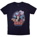 Disney Unisex T-Shirt: Peter Pan Wicked Left Hook (Navy Blue)