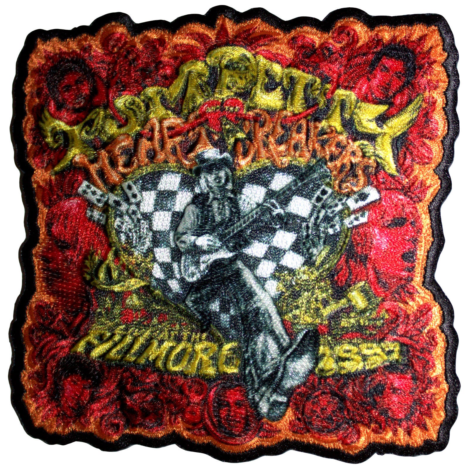 Tom Petty & The Heartbreakers Woven Patch: Fillmore 1997