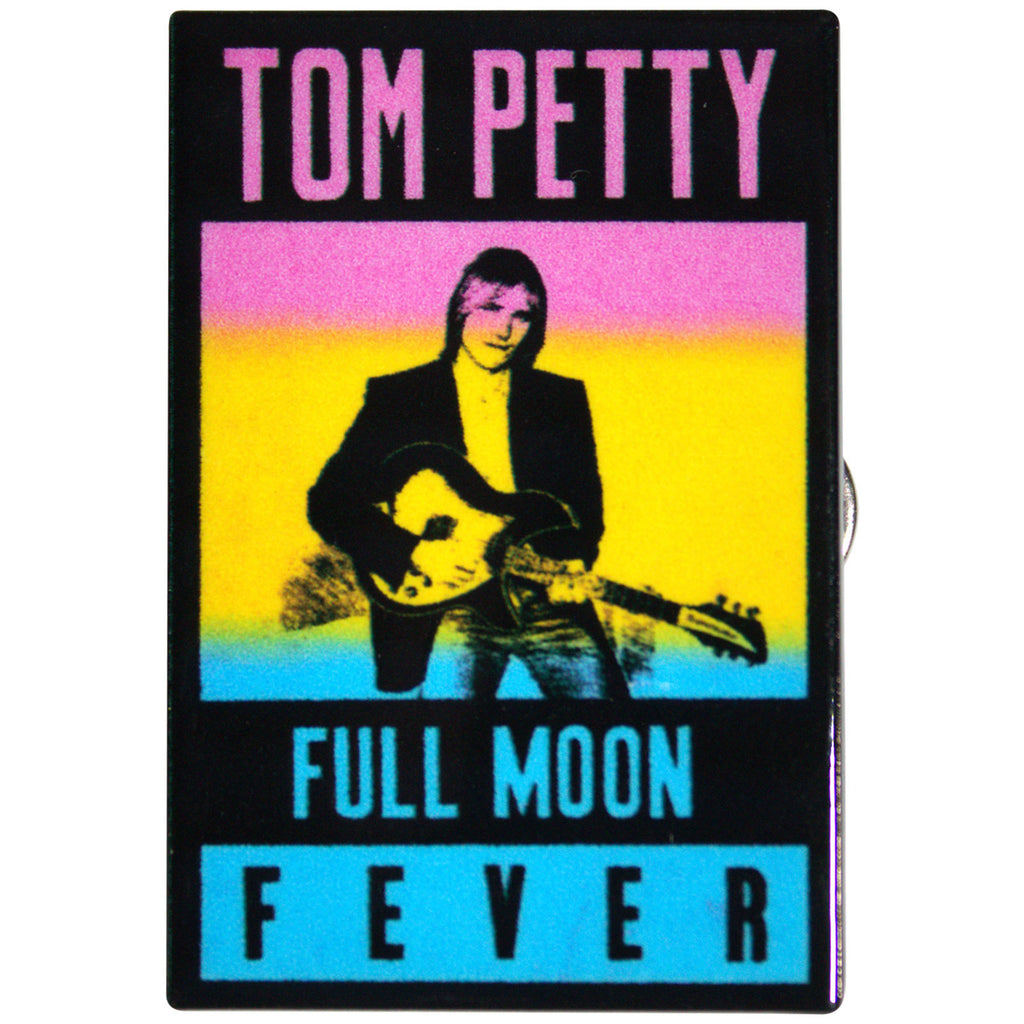 Tom Petty & The Heartbreakers Pin Badge: Full Moon Fever