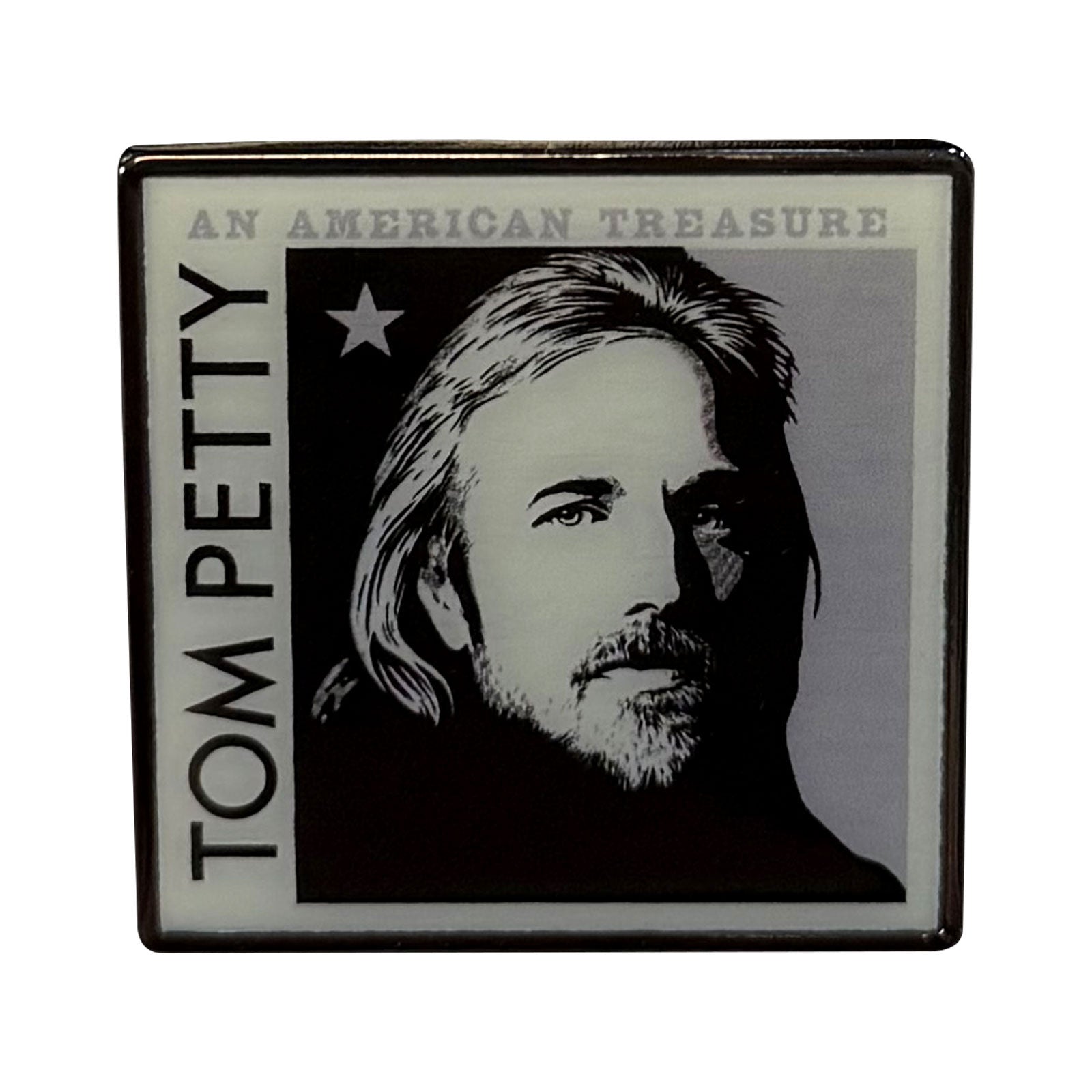 Tom Petty & The Heartbreakers Pin Badge: American Treasure