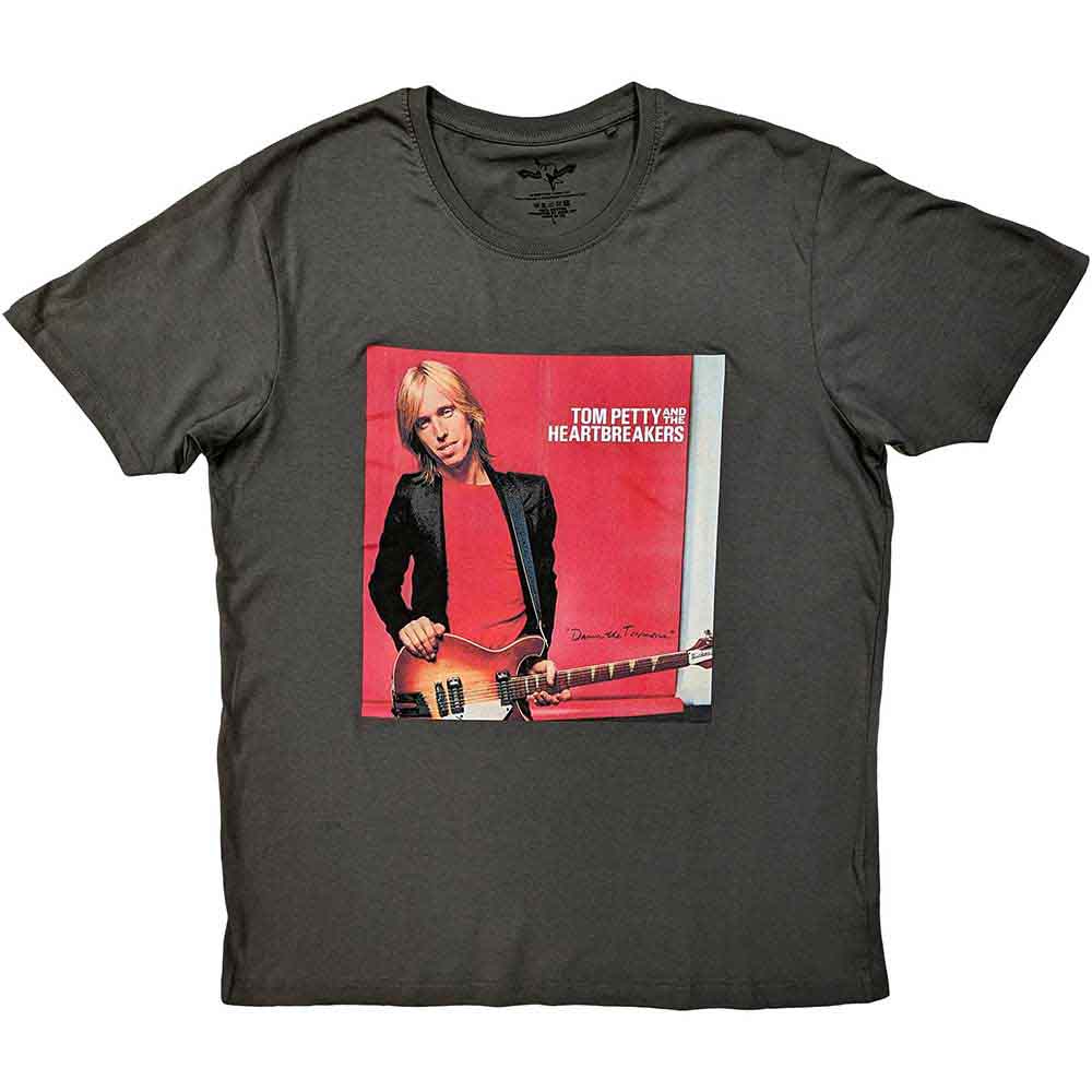 Tom Petty & The Heartbreakers Unisex T-Shirt: Damn The Torpedoes (Charcoal Grey)