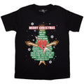 Tom Petty & The Heartbreakers Unisex T-Shirt: Merry Christmas (Black)