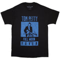 Tom Petty & The Heartbreakers Unisex T-Shirt: Full Moon Fever Blue (Black)