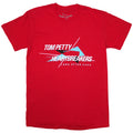 Tom Petty & The Heartbreakers Unisex T-Shirt: Long After Dark (Red)
