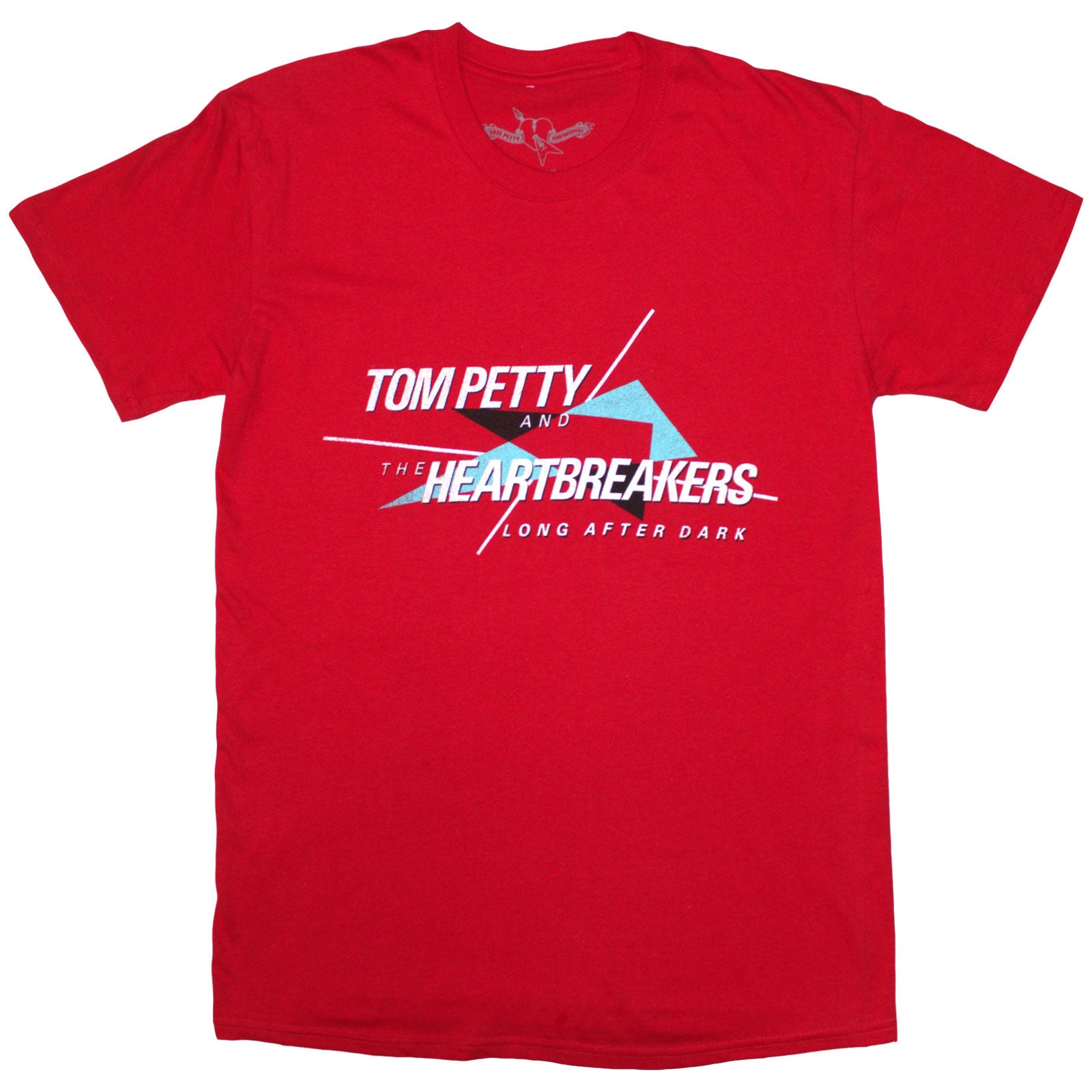 Tom Petty & The Heartbreakers Unisex T-Shirt: Long After Dark (Red)