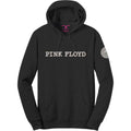 Pink Floyd Unisex Pullover Hoodie: Logo & Prism Applique (Black) (Embellished)