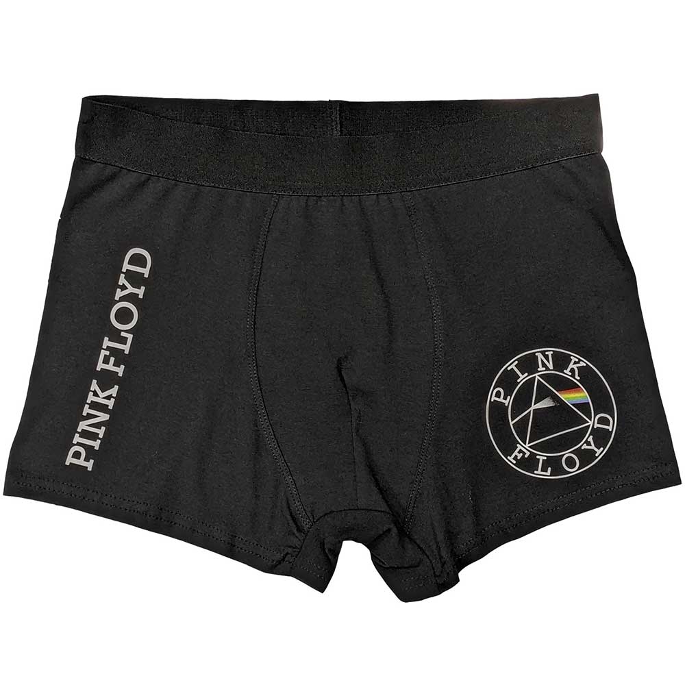 Pink Floyd Unisex Boxers: Circle Logo (Black)