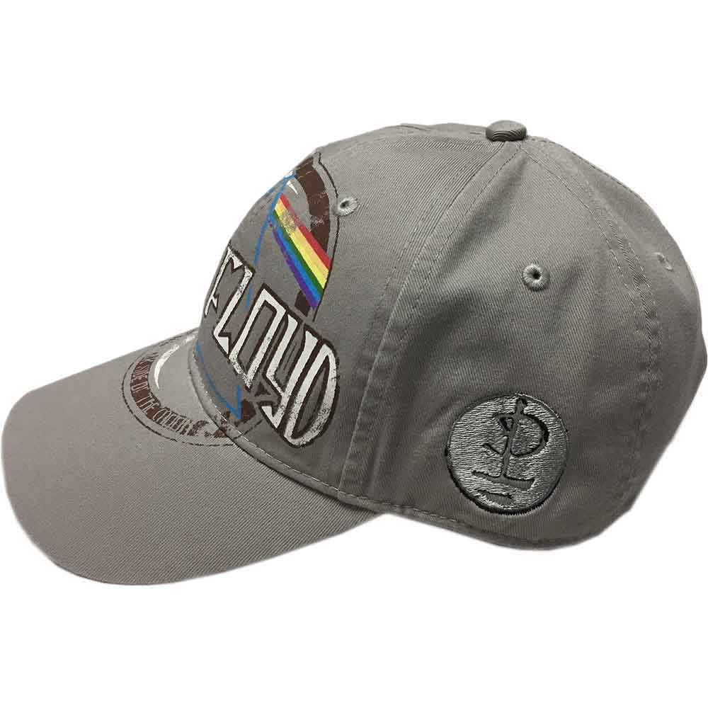 Pink Floyd Unisex Baseball Cap: Dark Side of the Moon Album Distressed (Grey)