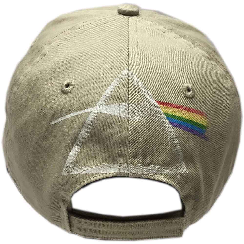 Pink Floyd Unisex Baseball Cap: Dark Side of the Moon Album Distressed (Sand)