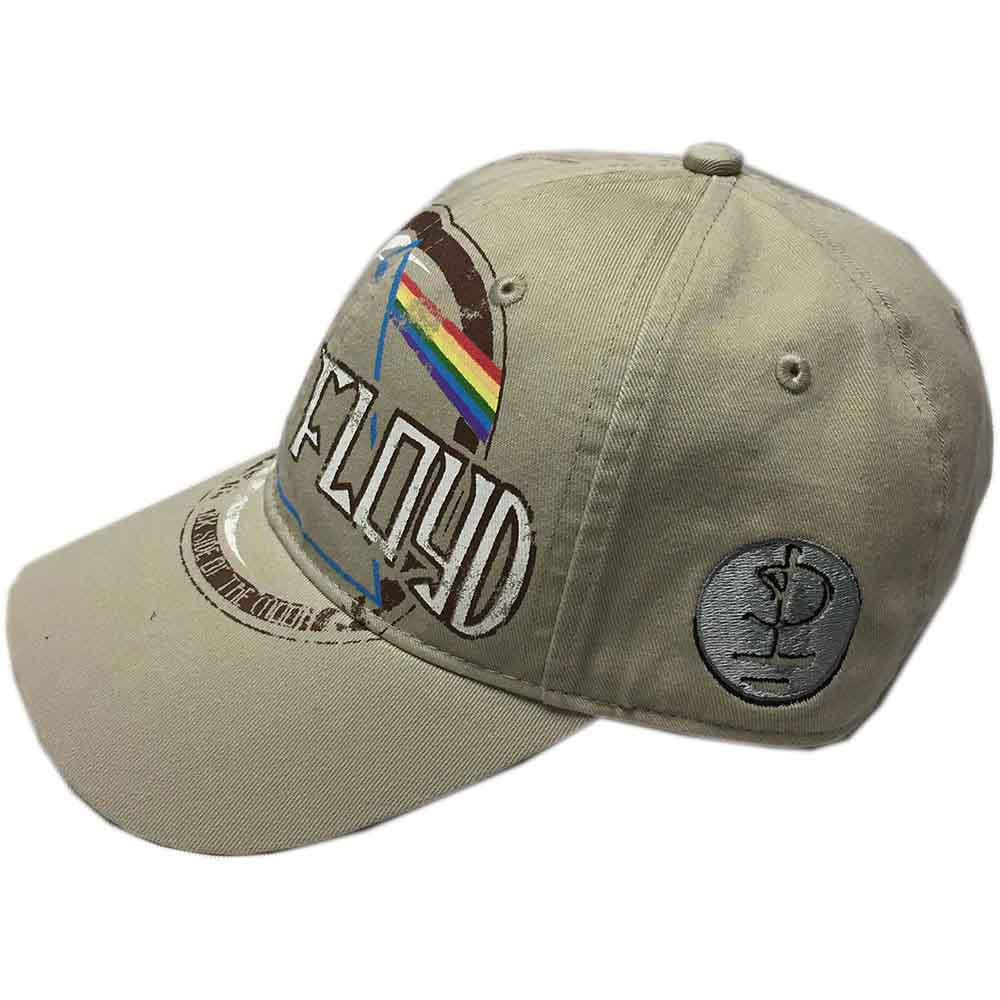 Pink Floyd Unisex Baseball Cap: Dark Side of the Moon Album Distressed (Sand)