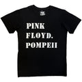 Pink Floyd Unisex Premium Carbon T-Shirt: Pompeii Stencil (Black)