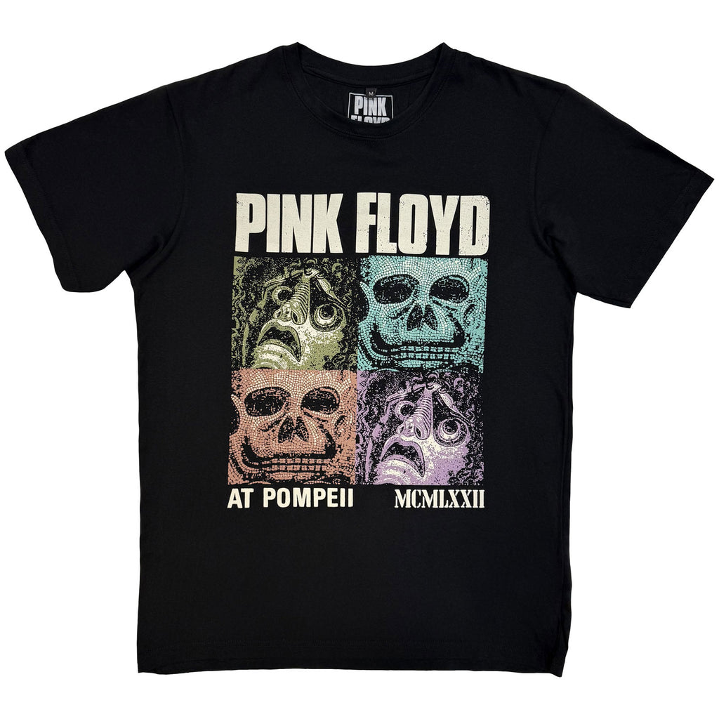 Pink Floyd Unisex Premium Carbon T-Shirt: Mosaics (Black)