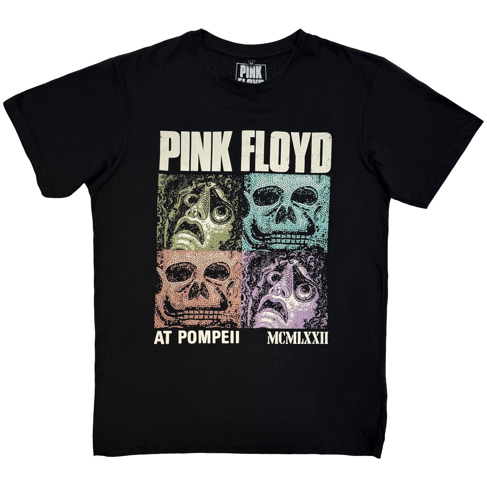 Pink Floyd Unisex Premium Carbon T-Shirt: Mosaics (Black)