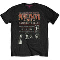 Pink Floyd Unisex T-Shirt: Carnegie '72 (Black)