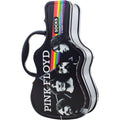 Pink Floyd Unisex Sock Guitar Tin: Logos (Black)  (UK Size 6.5 - 11)