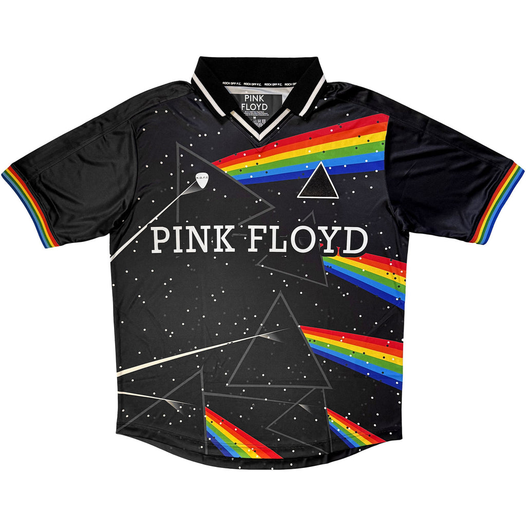 Pink Floyd Unisex Sports Jersey: DSOTM '27 (Black) (All Over Print)