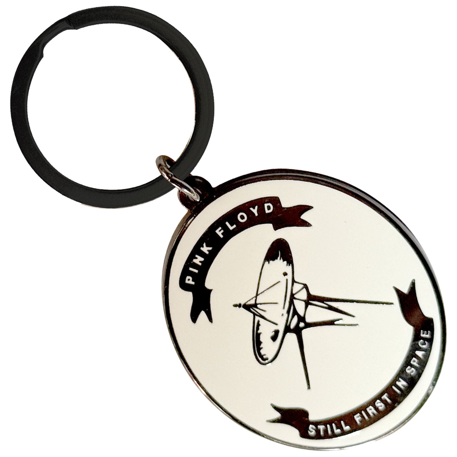 Pink Floyd Keychain: First In Space Oval