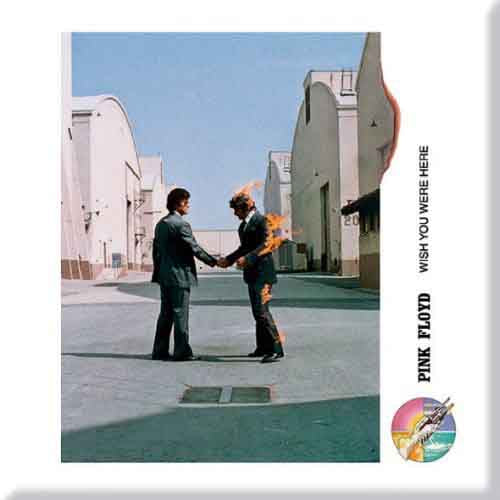 Pink Floyd Fridge Magnet: Wish You Were Here Shake Hands