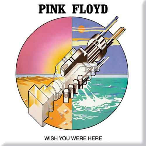 Pink Floyd Fridge Magnet: Wish You Were Here Graphic