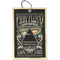 Pink Floyd Patch Keychain: Carnegie Hall (Double Sided)