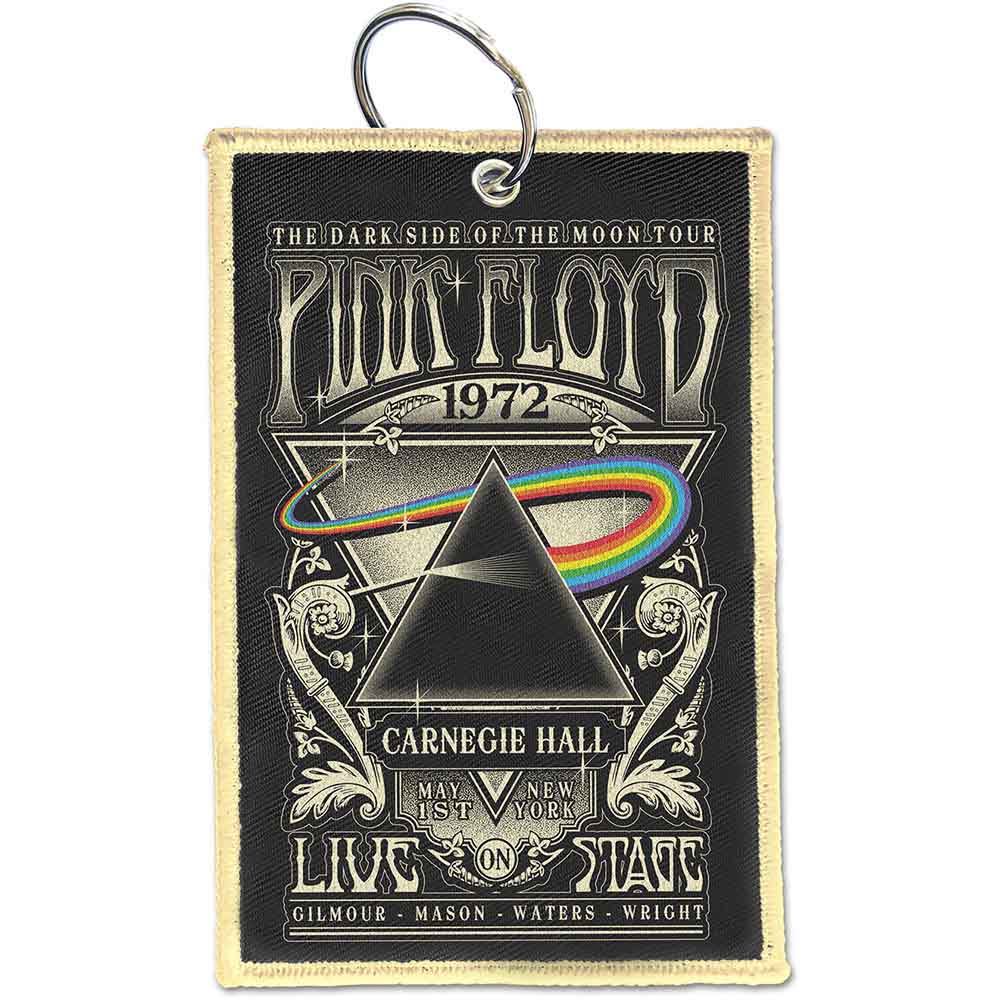 Pink Floyd Patch Keychain: Carnegie Hall (Double Sided)