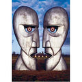 Pink Floyd Postcard: The Division Bell Metal Heads