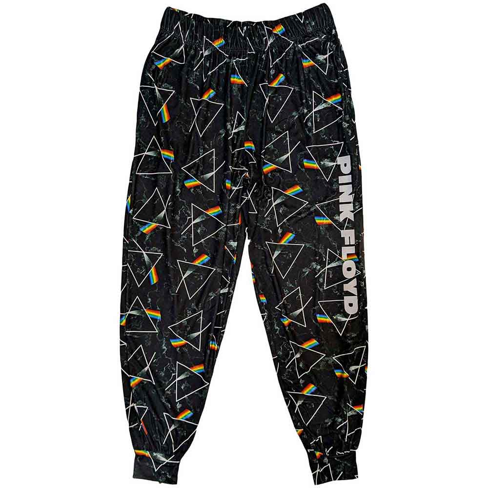 Pink Floyd Unisex Pyjamas: Prism Repeat (Black)