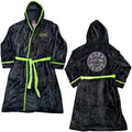 Pink Floyd Unisex Bathrobe: Circle Logo (Black) (Back Print)