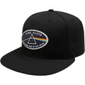 Pink Floyd Unisex Snapback Cap: The Dark Side of the Moon White Border (Black)